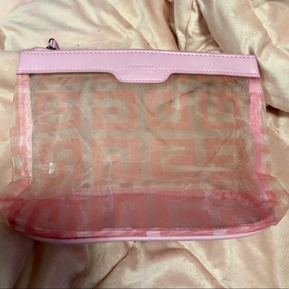 Pastel Pink Givenchy Cosmetic Bag